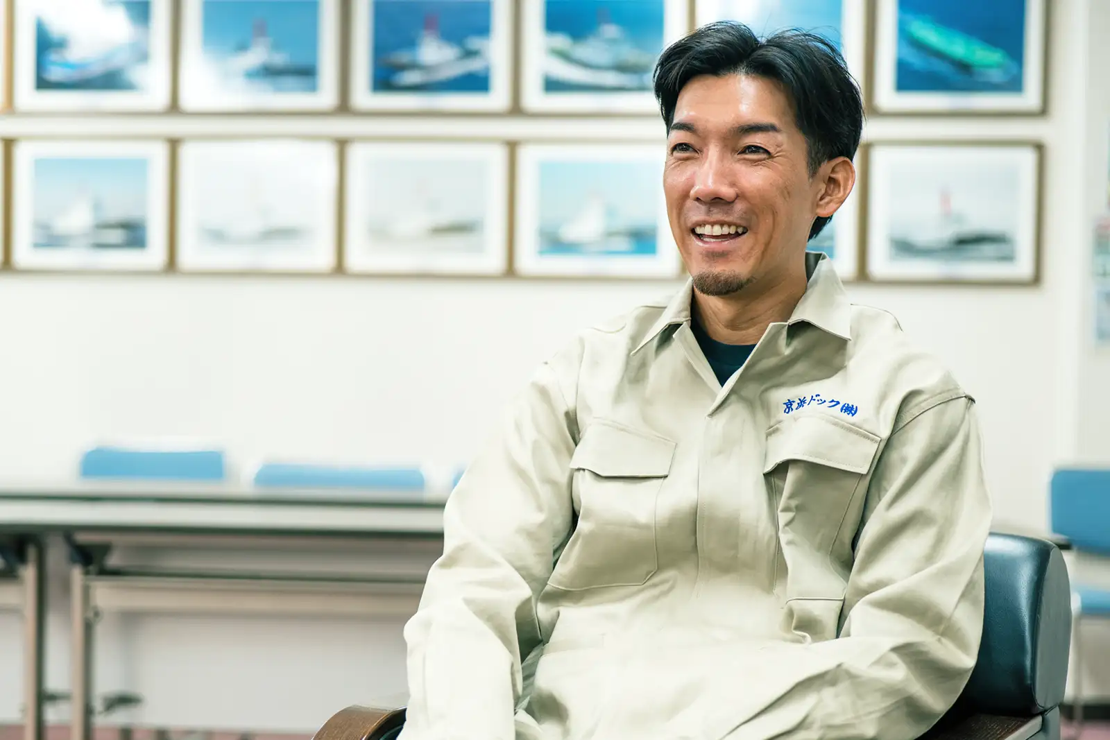 K.T.さんインタビュー中